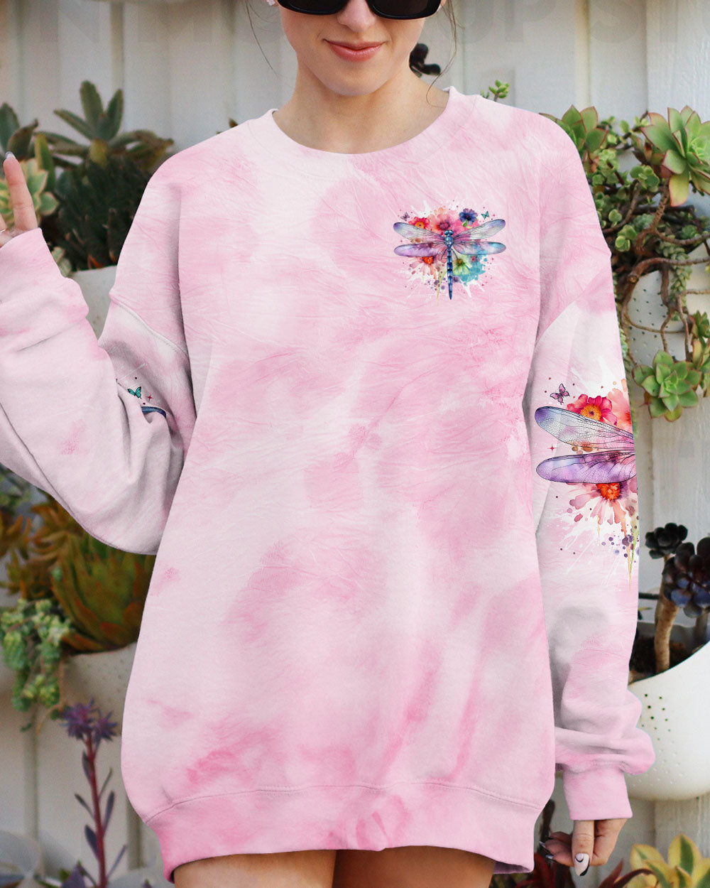 THOSE WE LOVE DON'T GO AWAY DRAGONFLY ALL OVER PRINT - TYTM1410241