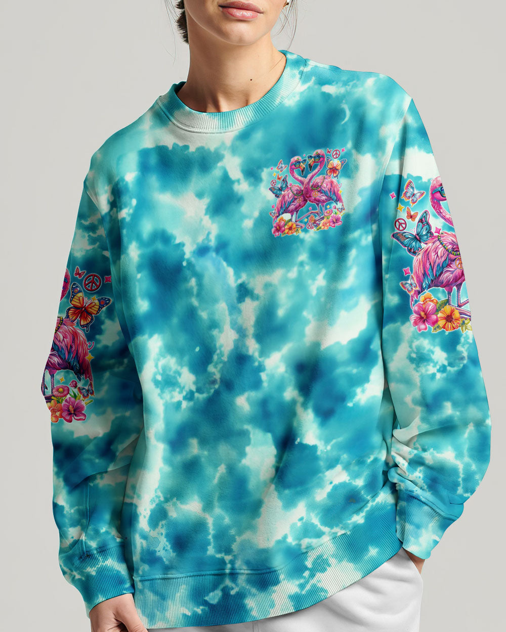 FIND YOUR BALANCE FLAMINGO ALL OVER PRINT - TYTM1504241