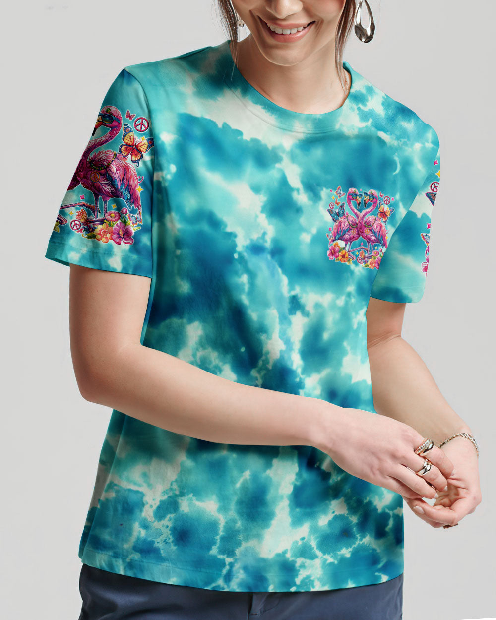 FIND YOUR BALANCE FLAMINGO ALL OVER PRINT - TYTM1504241