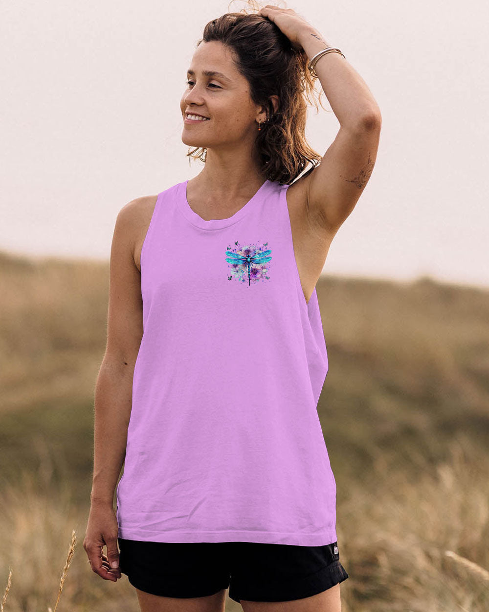 JUST BREATHE DRAGONFLY ALL OVER PRINT - TYTM1504252