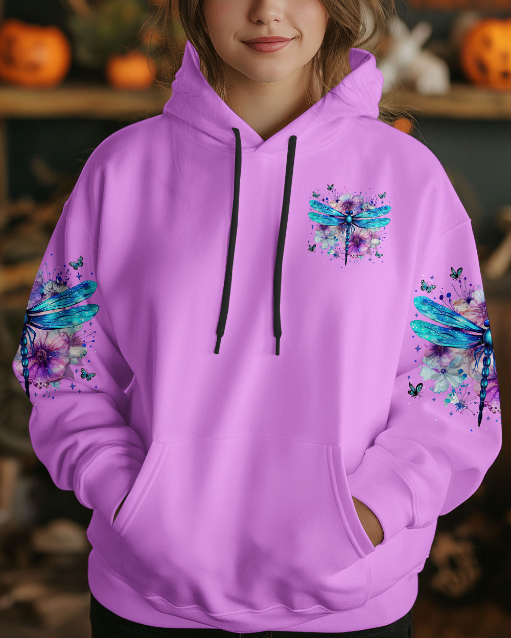 JUST BREATHE DRAGONFLY ALL OVER PRINT - TYTM1504252