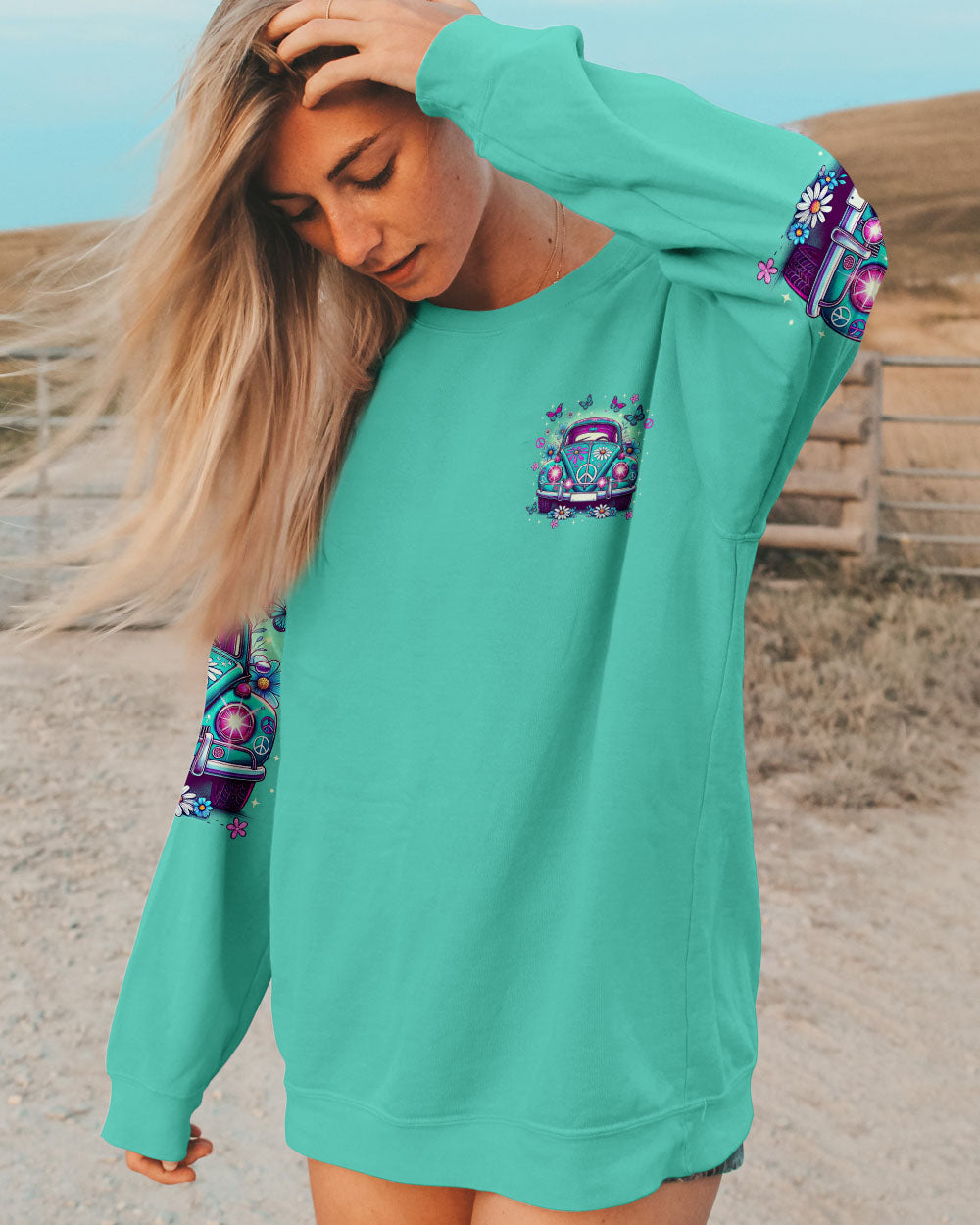 RUNNING AGAINST THE WIND ALL OVER PRINT - TYTM1504254