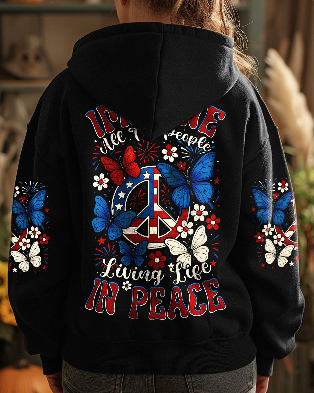 IMAGINE ALL THE PEOPLE LIVING LIFE IN PEACE ALL OVER PRINT - TYTM1505254