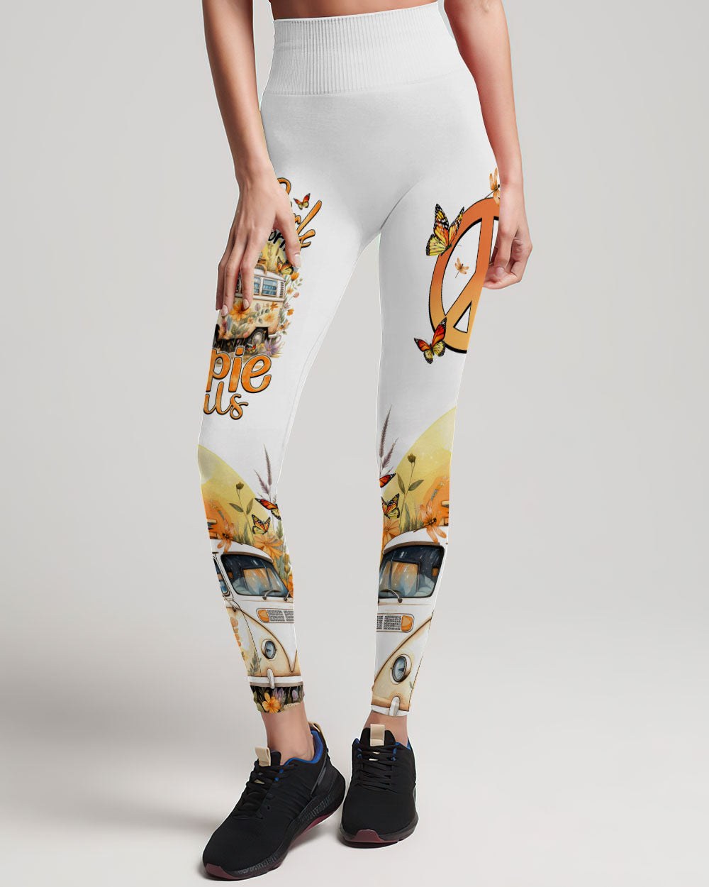 BORN WITH HIPPIE SOULS ALL OVER PRINT - TYTM1508234
