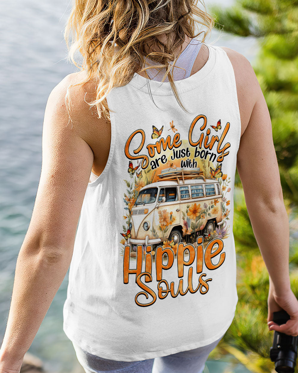 BORN WITH HIPPIE SOULS ALL OVER PRINT - TYTM1508234