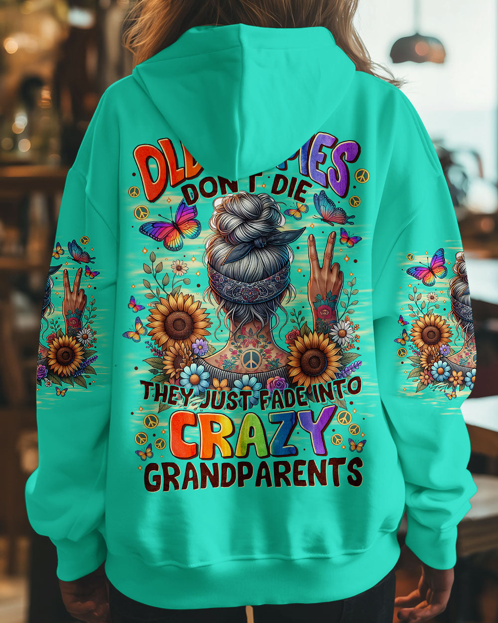 OLD HIPPIES ALL OVER PRINT - TYTM1601252