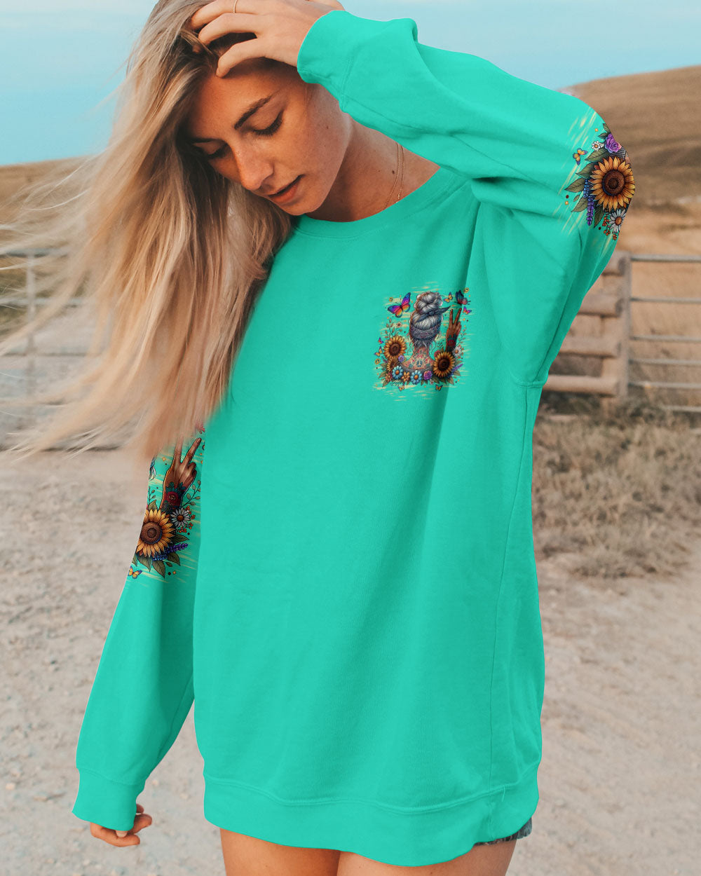 OLD HIPPIES ALL OVER PRINT - TYTM1601252