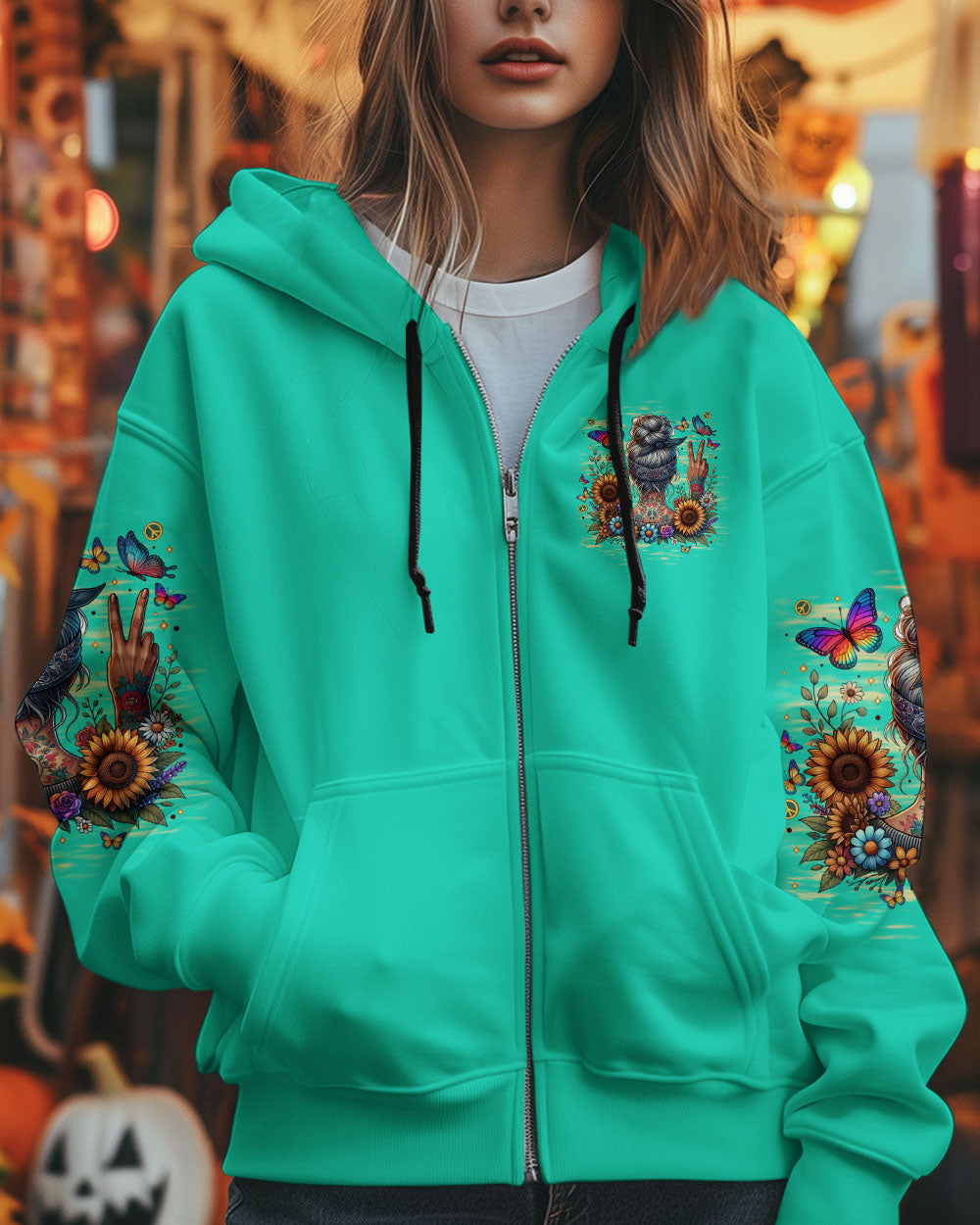 OLD HIPPIES ALL OVER PRINT - TYTM1601252
