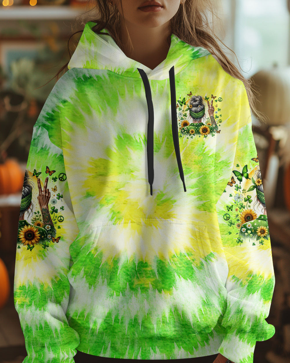 RUNNING AGAINST THE WIND TIE DYE ALL OVER PRINT - TYTM1601253