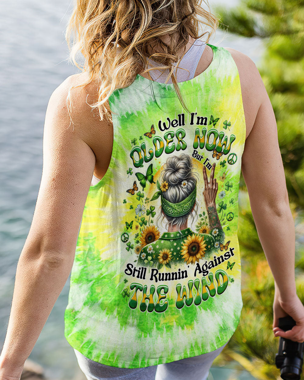 RUNNING AGAINST THE WIND TIE DYE ALL OVER PRINT - TYTM1601253