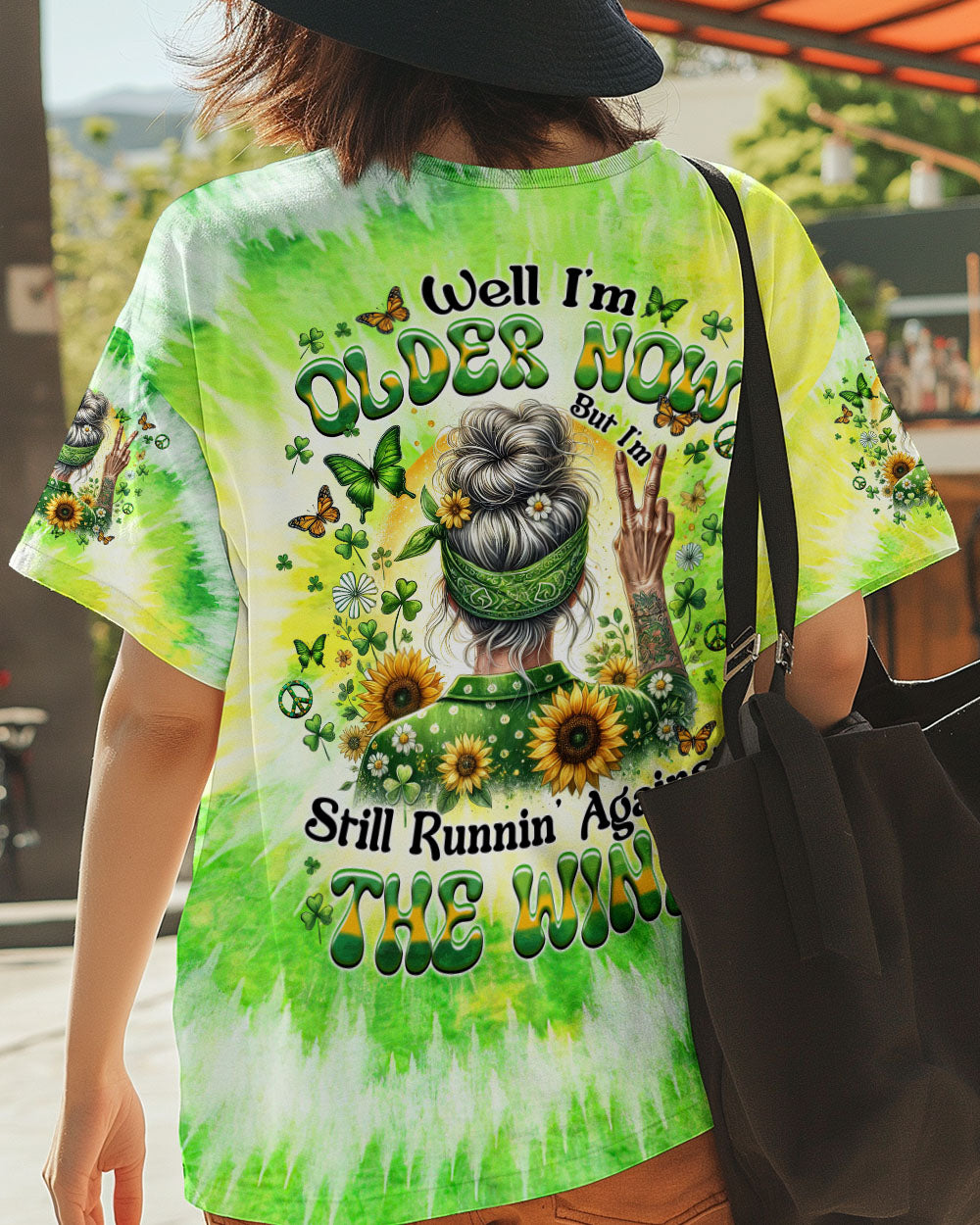 RUNNING AGAINST THE WIND TIE DYE ALL OVER PRINT - TYTM1601253