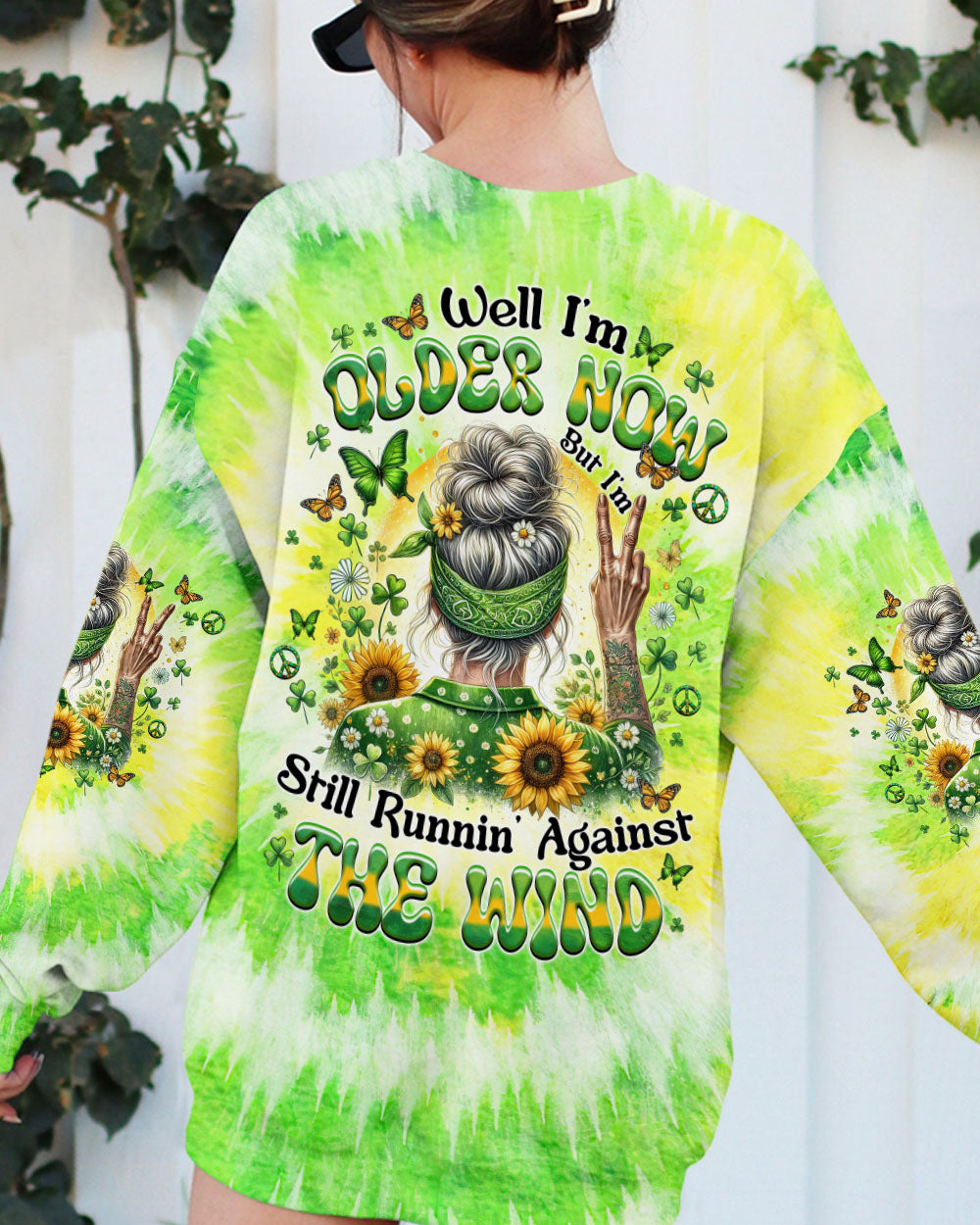 RUNNING AGAINST THE WIND TIE DYE ALL OVER PRINT - TYTM1601253