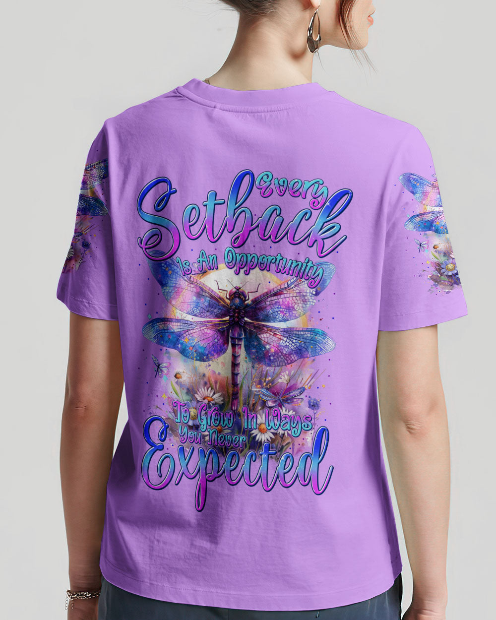 EVERY SETBACK IS AN OPPORTUNITY TO GROW ALL OVER PRINT - TYTM1603242