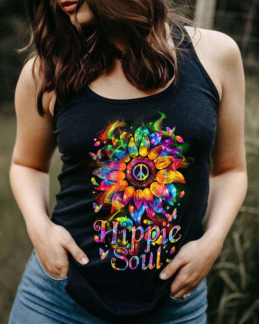 HIPPIE SOUL FLOWER ALL OVER PRINT - TYTM1604241
