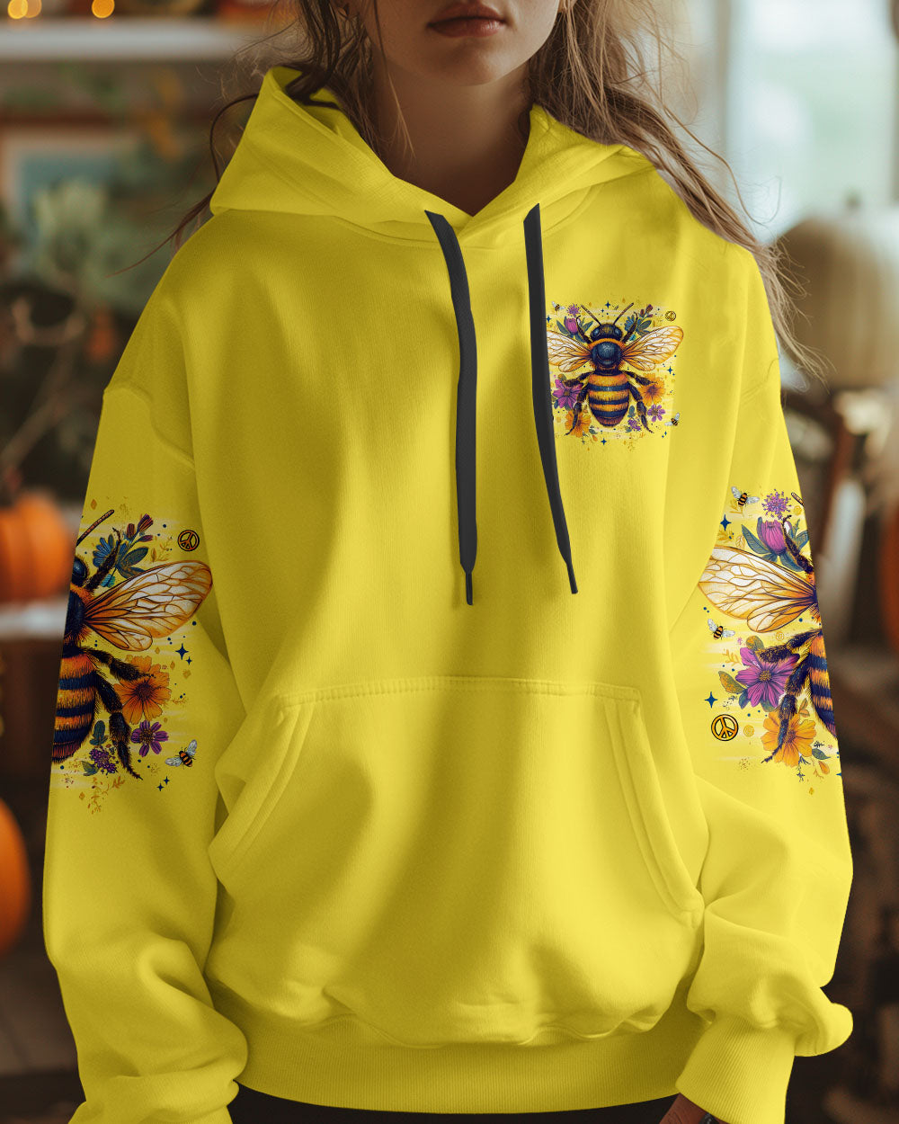 BEE HUMBLE BEE KIND ALL OVER PRINT - TYTM1606251