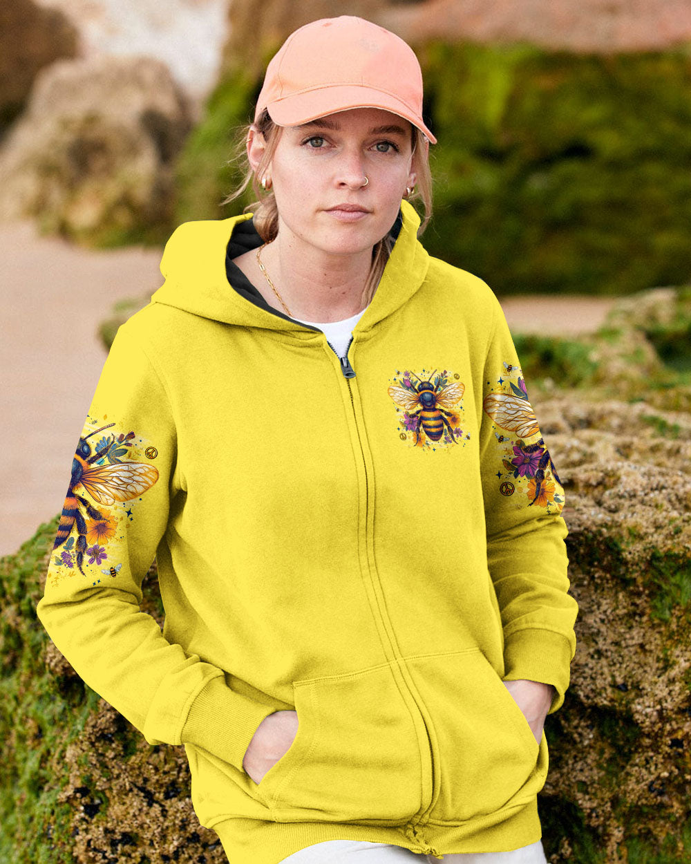 BEE HUMBLE BEE KIND ALL OVER PRINT - TYTM1606251