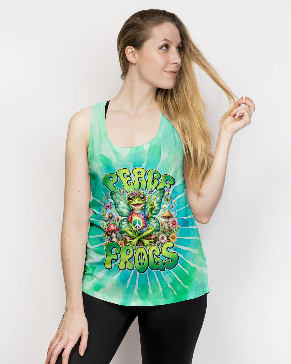 PEACE FROGS ALL OVER PRINT - TYTM1610231