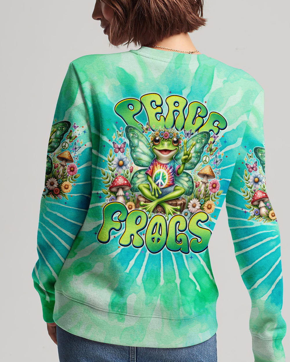 PEACE FROGS ALL OVER PRINT - TYTM1610231