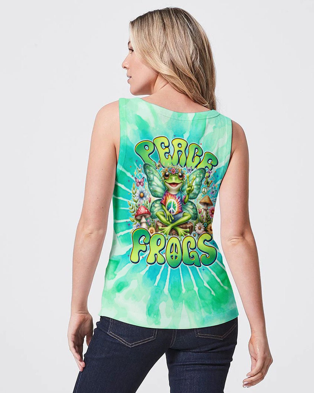 PEACE FROGS ALL OVER PRINT - TYTM1610231