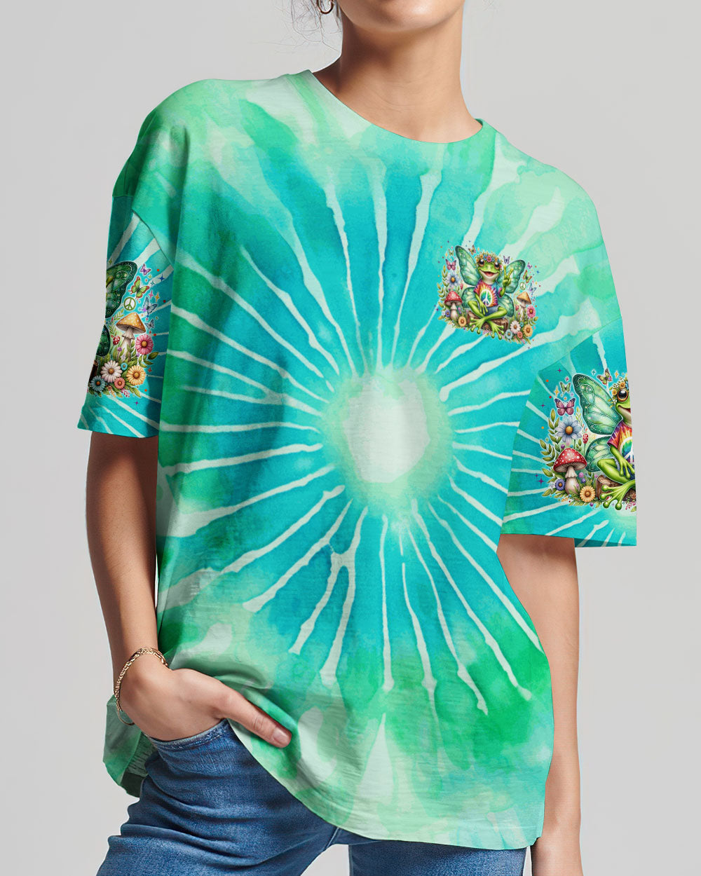 PEACE FROGS ALL OVER PRINT - TYTM1610231