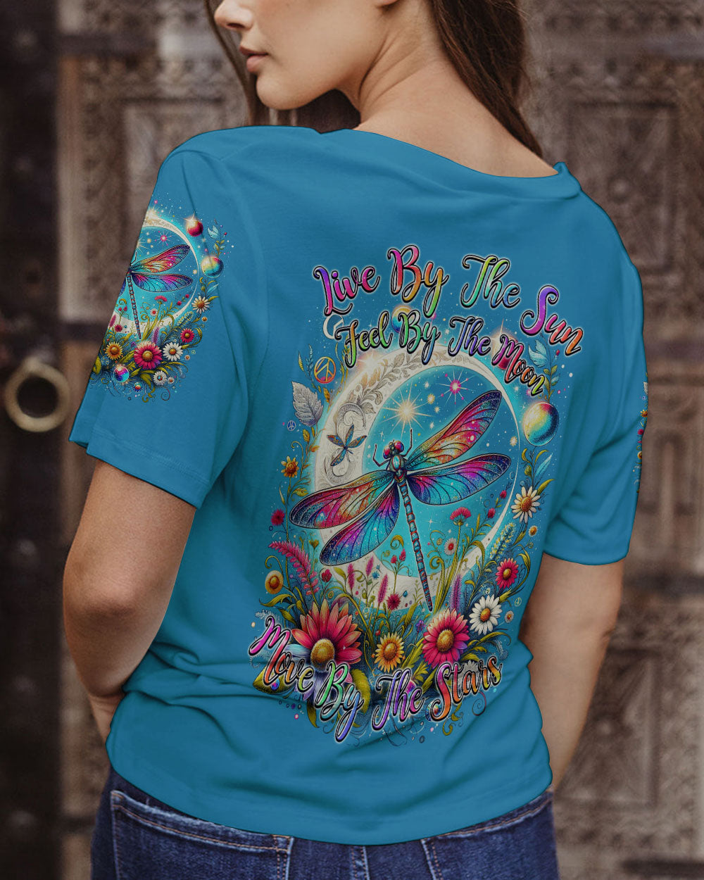 LIVE BY THE SUN DRAGONFLY ALL OVER PRINT - TYTM1612232