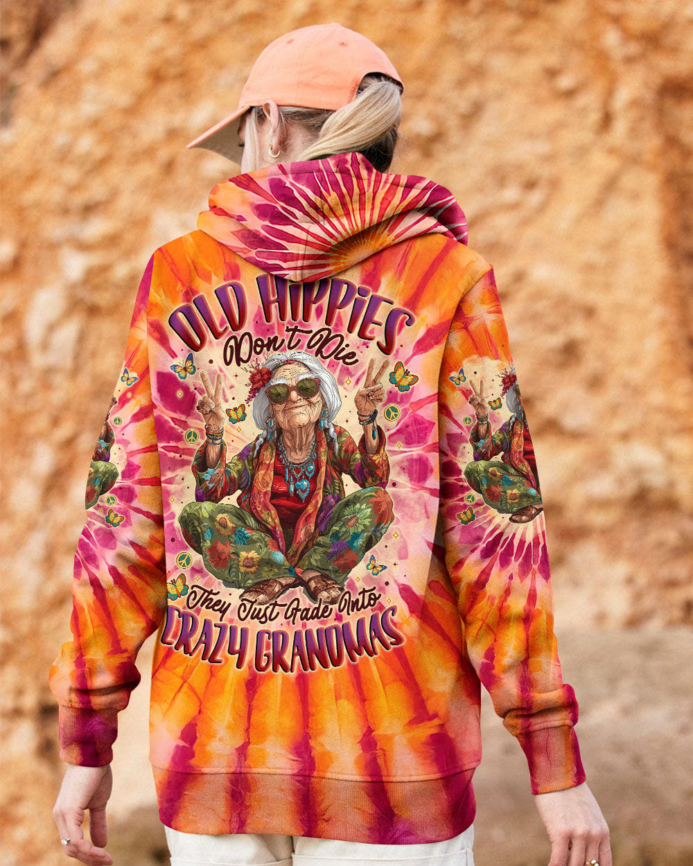 OLD HIPPIES TIE DYE ALL OVER PRINT - TYTM1701251