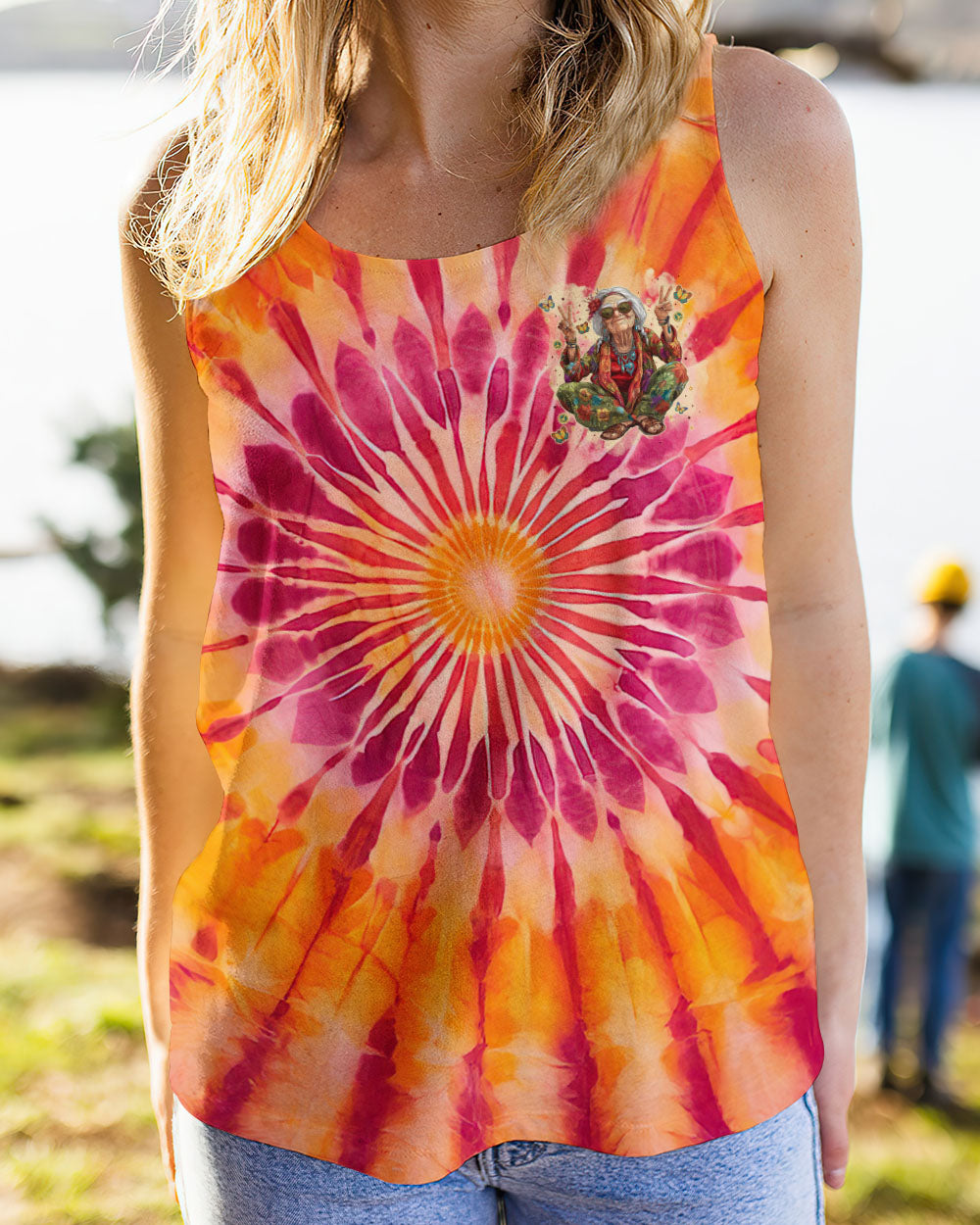 OLD HIPPIES TIE DYE ALL OVER PRINT - TYTM1701251