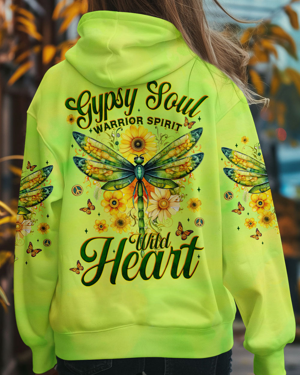 GYPSY SOUL DRAGONFLY ALL OVER PRINT - TYTM1703251