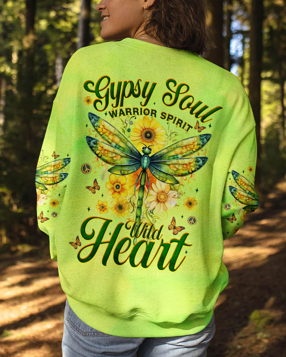 GYPSY SOUL DRAGONFLY ALL OVER PRINT - TYTM1703251