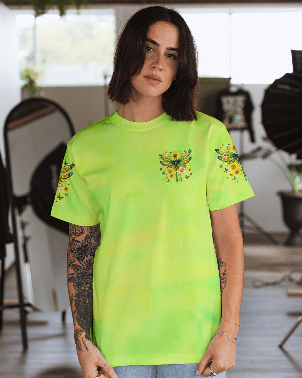 GYPSY SOUL DRAGONFLY ALL OVER PRINT - TYTM1703251