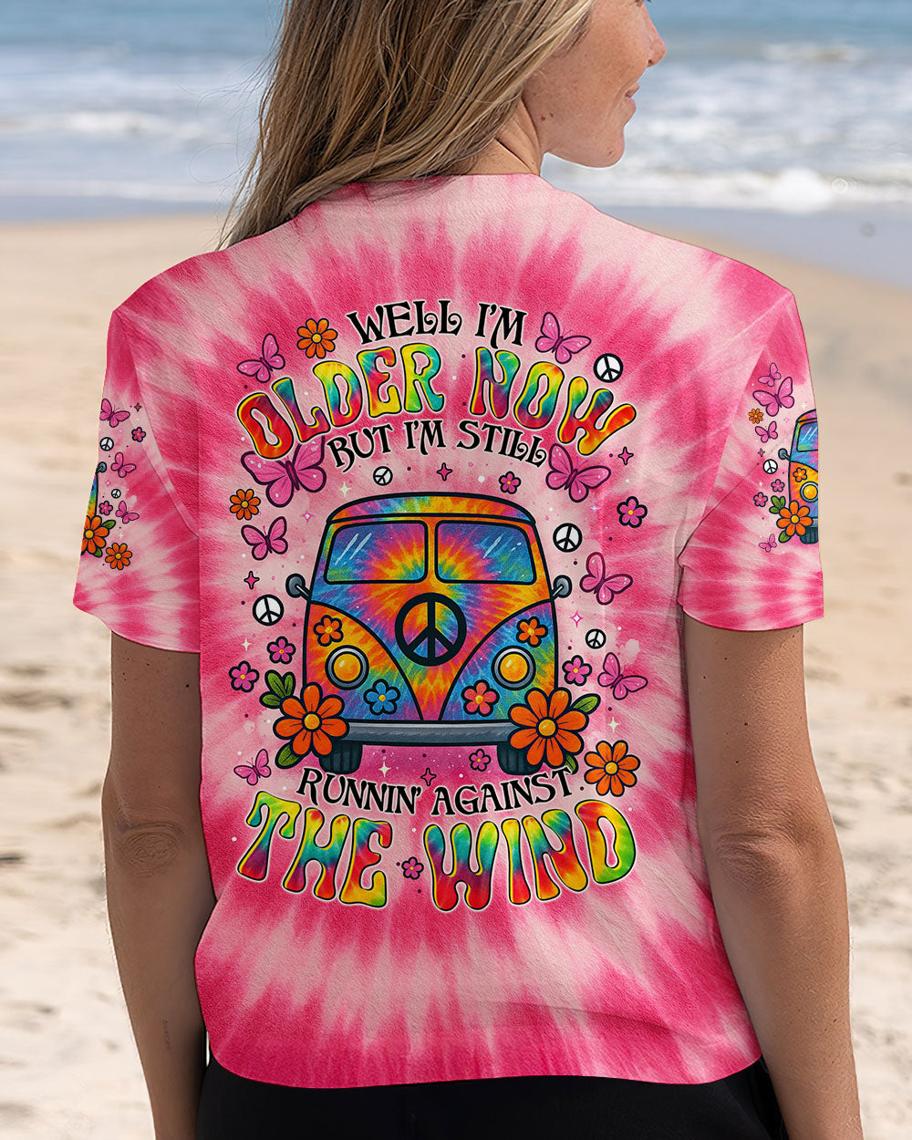 RUNNING AGAINST THE WIND TIE DYE ALL OVER PRINT - TYTM1704252
