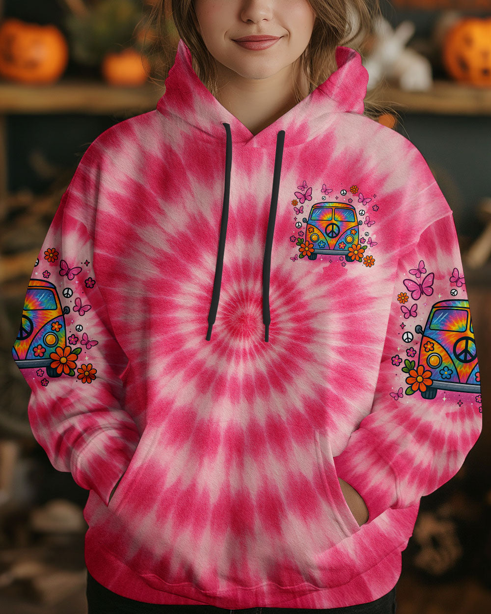 RUNNING AGAINST THE WIND TIE DYE ALL OVER PRINT - TYTM1704252