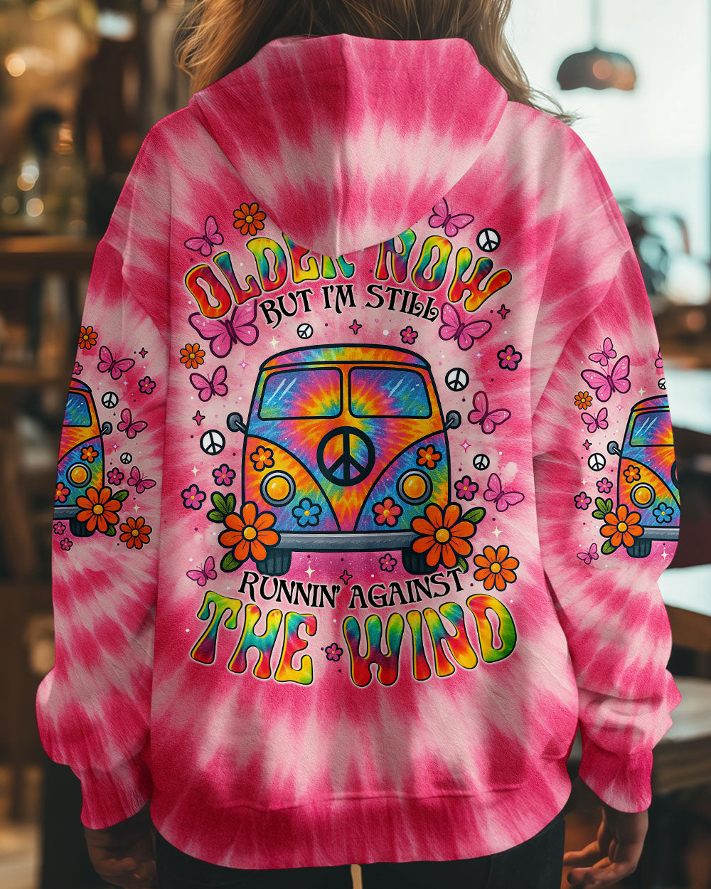 RUNNING AGAINST THE WIND TIE DYE ALL OVER PRINT - TYTM1704252