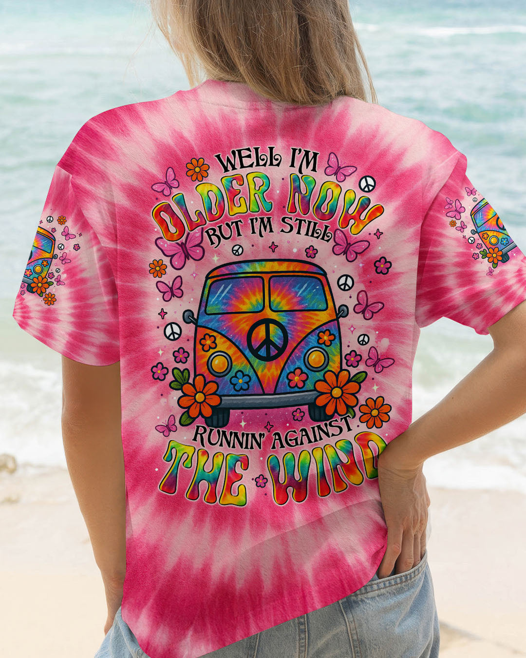 RUNNING AGAINST THE WIND TIE DYE ALL OVER PRINT - TYTM1704252