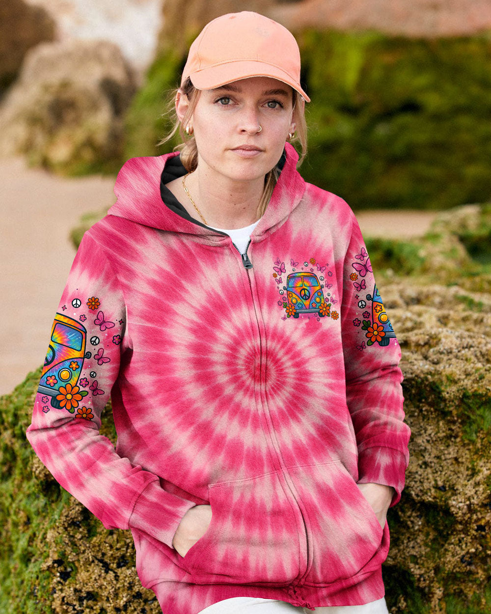 RUNNING AGAINST THE WIND TIE DYE ALL OVER PRINT - TYTM1704252