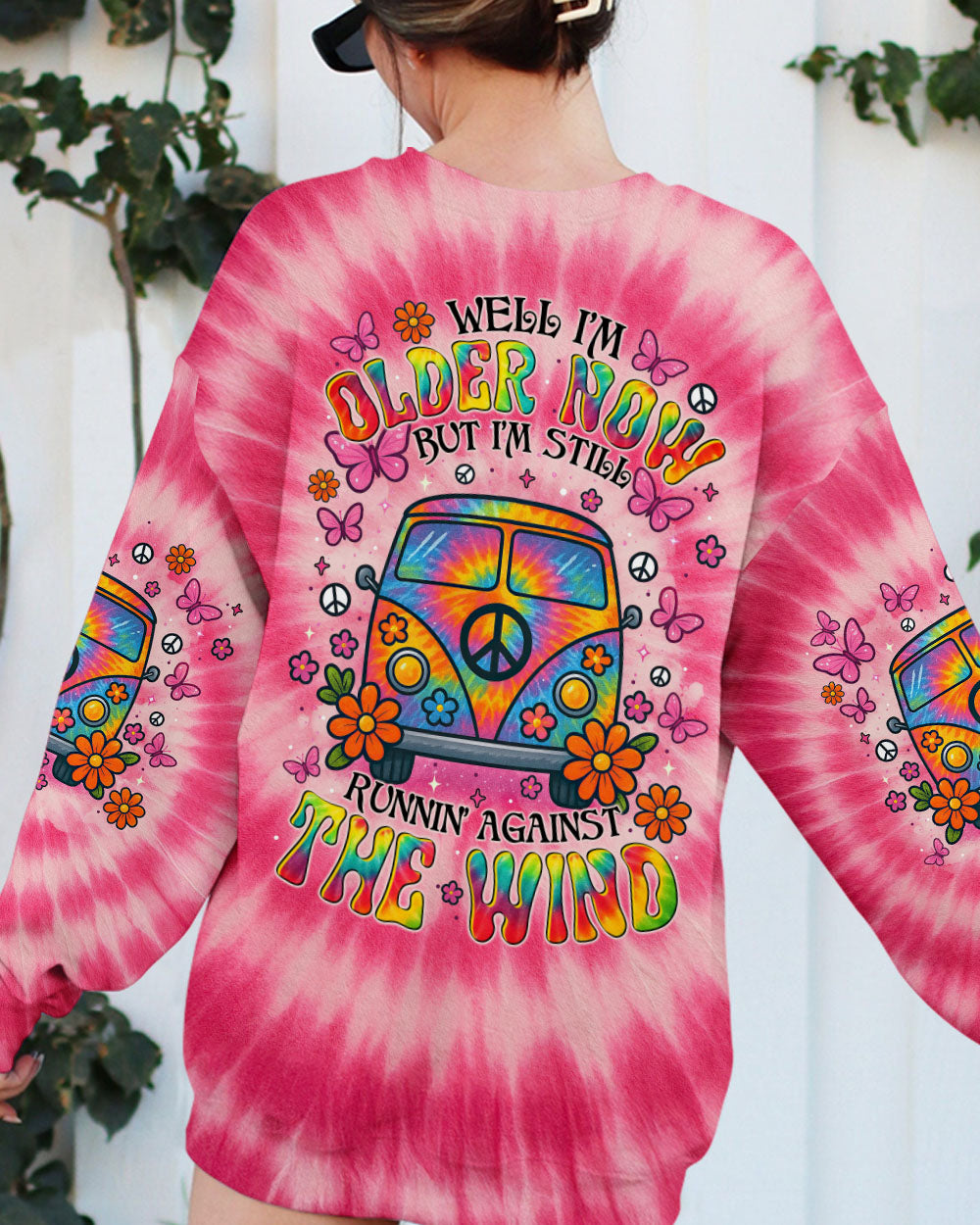 RUNNING AGAINST THE WIND TIE DYE ALL OVER PRINT - TYTM1704252