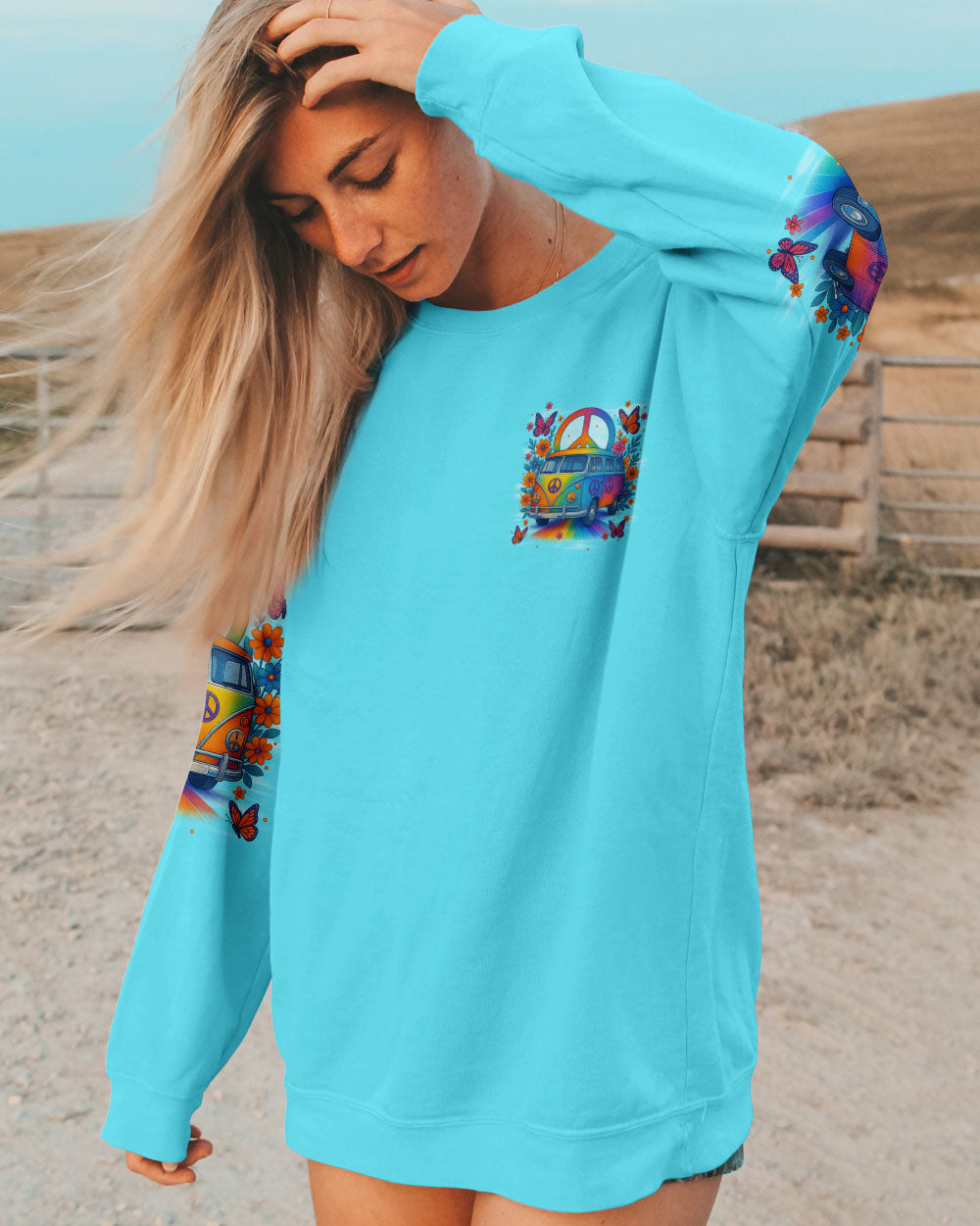 RUNNING AGAINST THE WIND ALL OVER PRINT - TYTM1705251