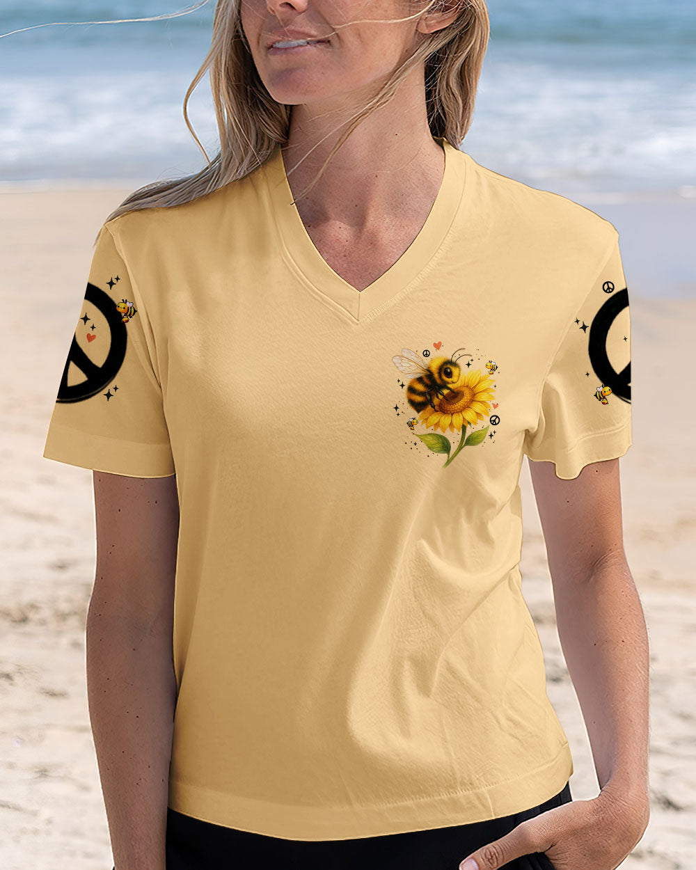 BEE THE SUNSHINE ALL OVER PRINT - TYTM1706253