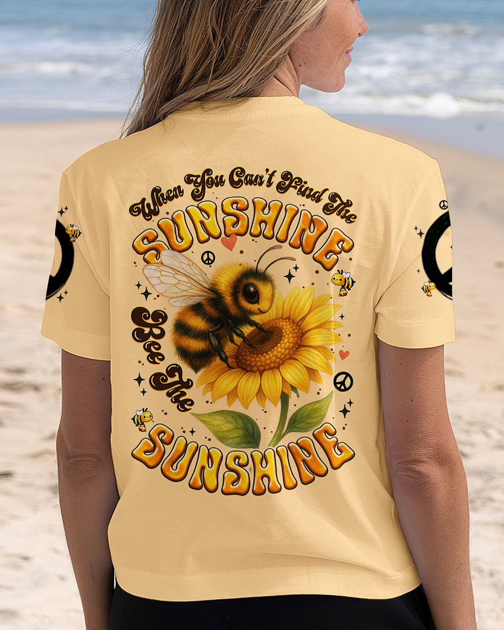 BEE THE SUNSHINE ALL OVER PRINT - TYTM1706253