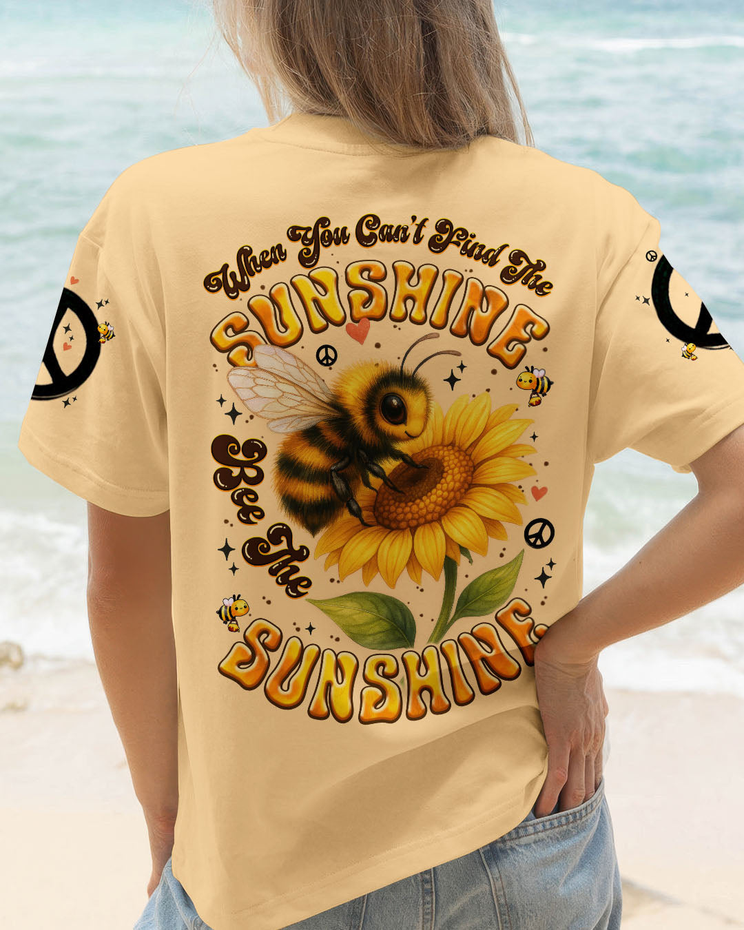 BEE THE SUNSHINE ALL OVER PRINT - TYTM1706253