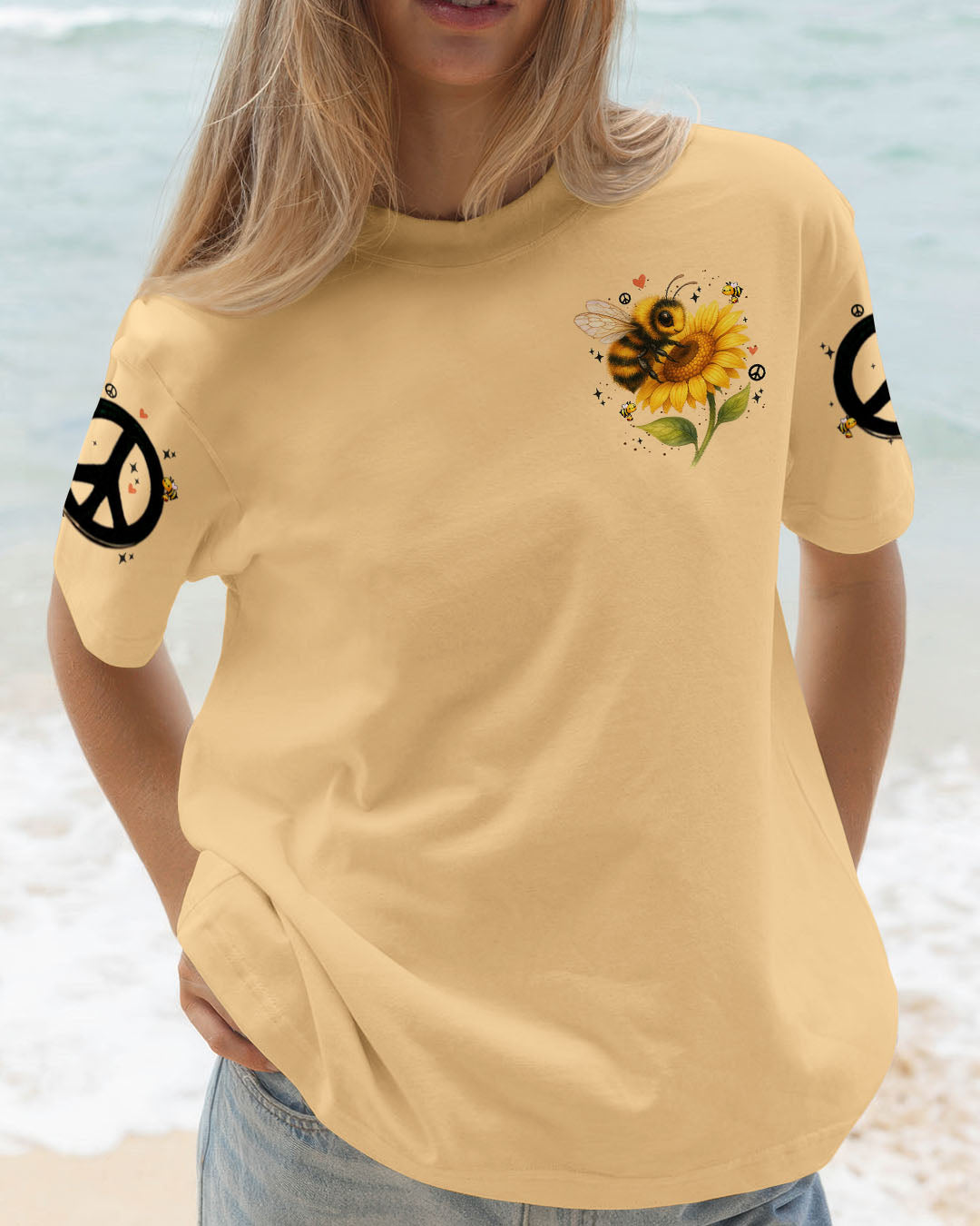 BEE THE SUNSHINE ALL OVER PRINT - TYTM1706253