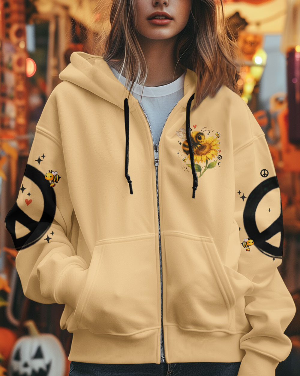 BEE THE SUNSHINE ALL OVER PRINT - TYTM1706253