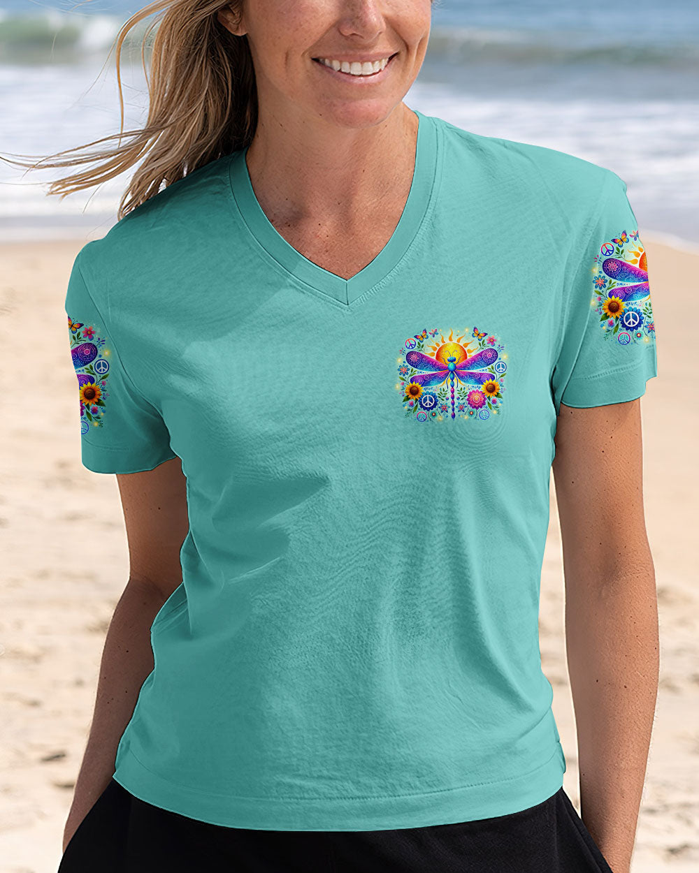 BE WHAT YOU WANT TO BE DRAGONFLY ALL OVER PRINT - TYTM1707241