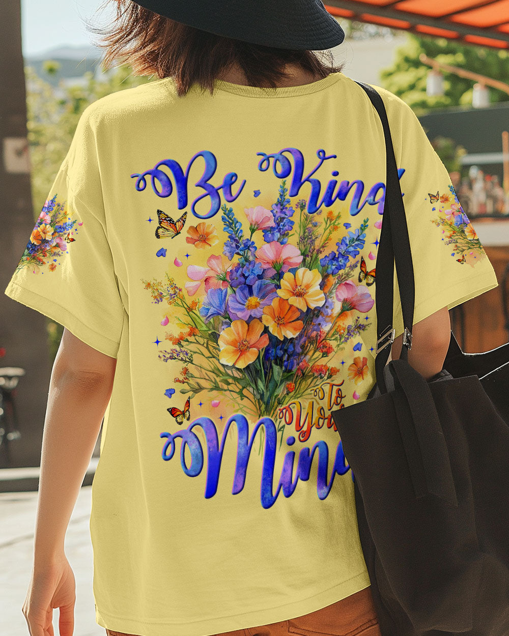 BE KIND TO YOUR MIND WILDFLOWERS ALL OVER PRINT - TYTM1802251