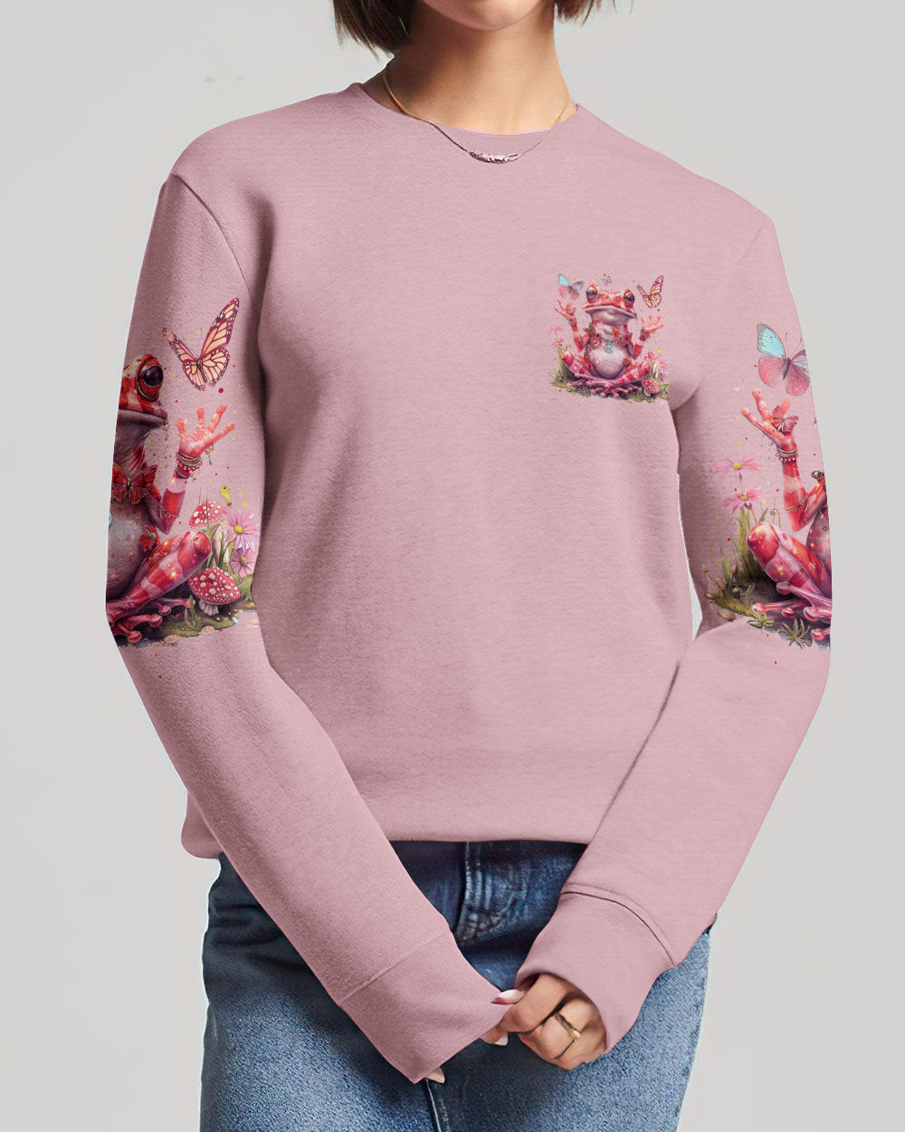 BEWARE OF CRAZY FROG LADY ALL OVER PRINT - TYTM1803241