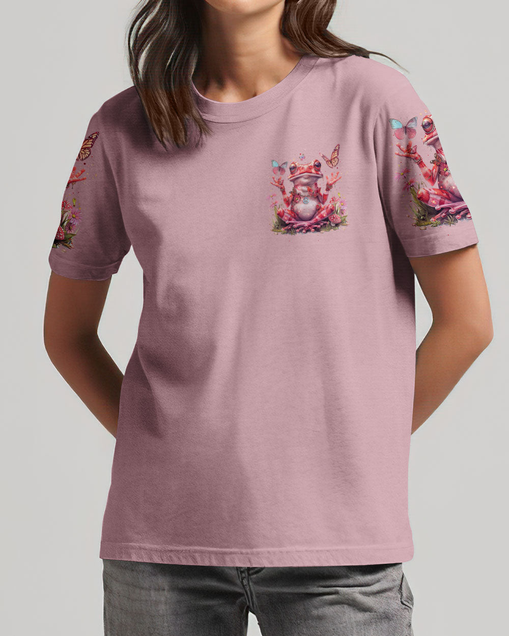 BEWARE OF CRAZY FROG LADY ALL OVER PRINT - TYTM1803241