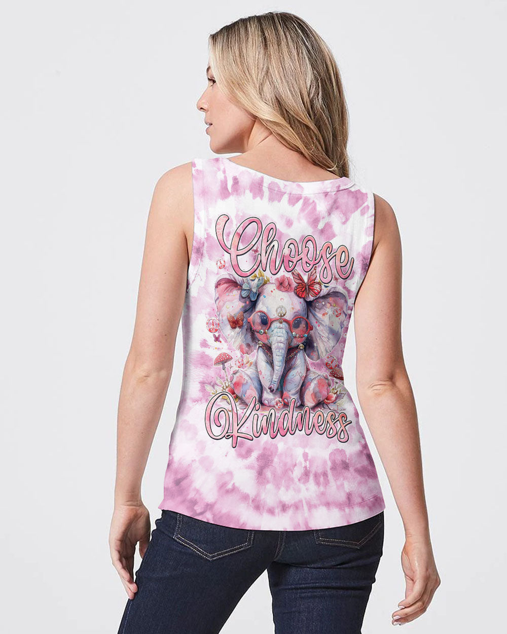 CHOOSE KINDNESS ELEPHANT ALL OVER PRINT - TYTM1803244