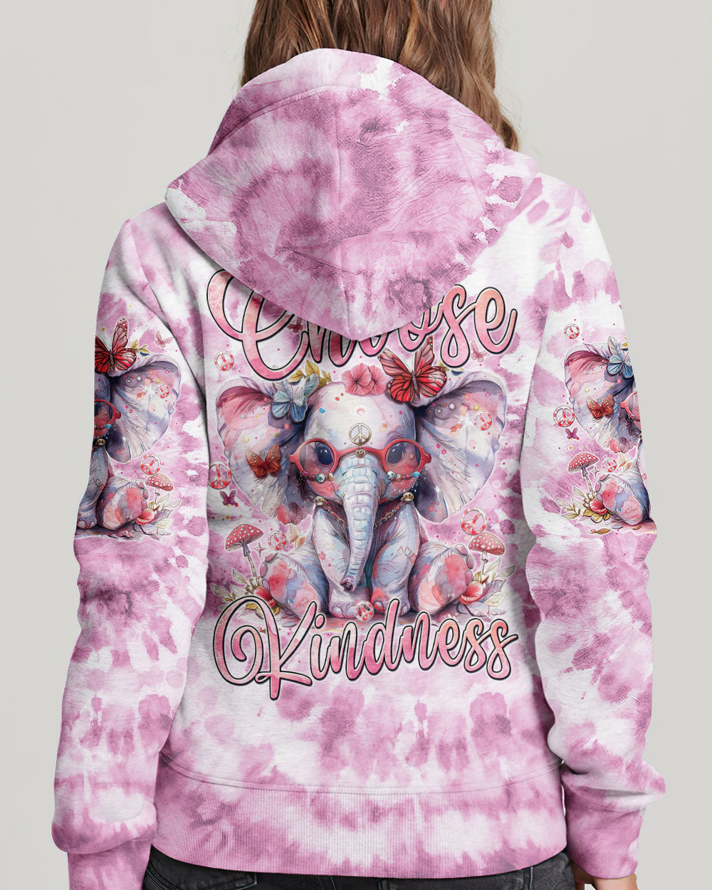 CHOOSE KINDNESS ELEPHANT ALL OVER PRINT - TYTM1803244