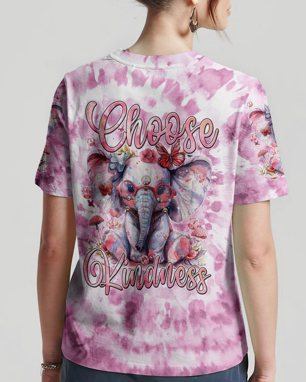 CHOOSE KINDNESS ELEPHANT ALL OVER PRINT - TYTM1803244