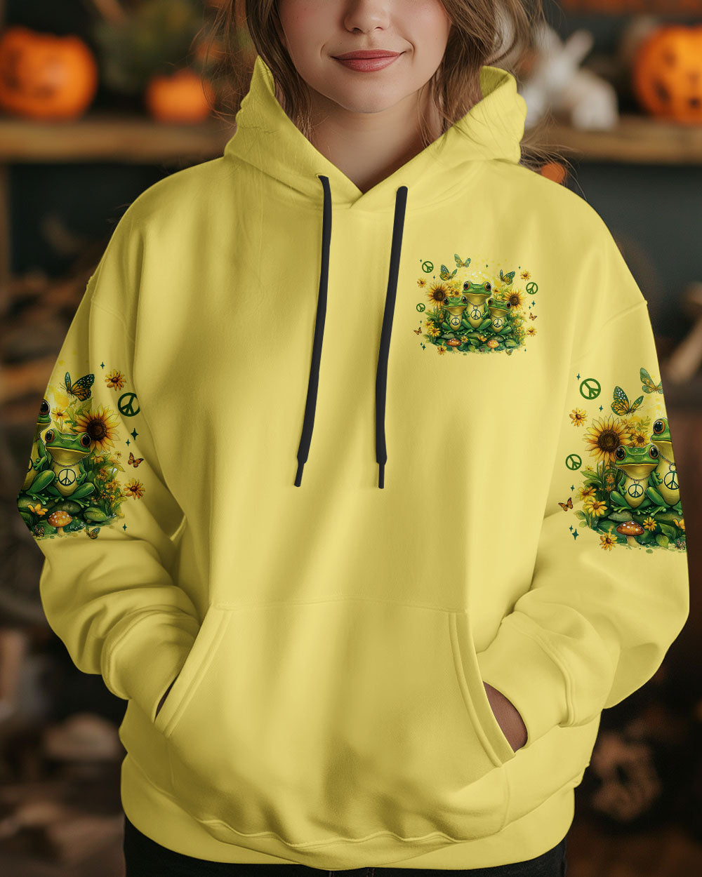 MAKE MEMORIES WITH THE RIGHT PEOPLE FROGS ALL OVER PRINT - TYTM1803252